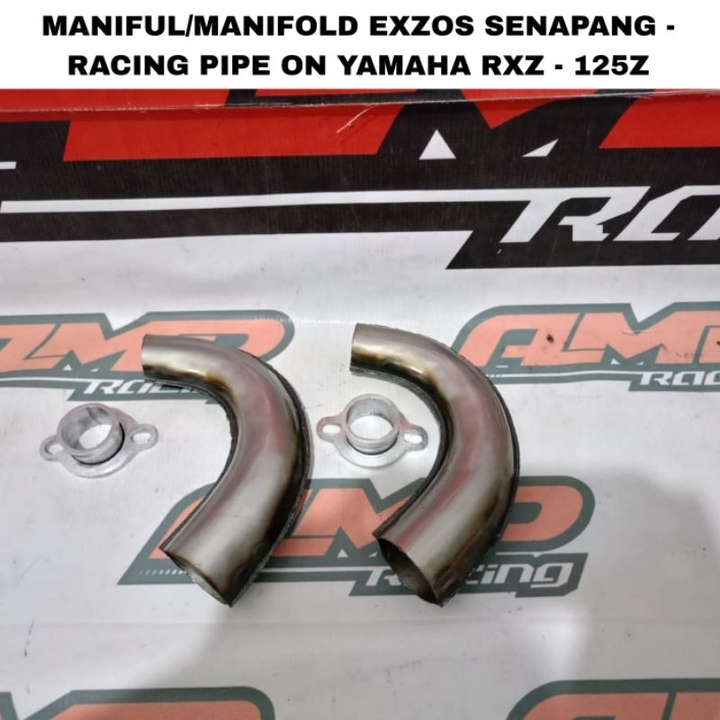 Manifold racing senapang / manifold racing pipe on Yamaha rxz - 125z