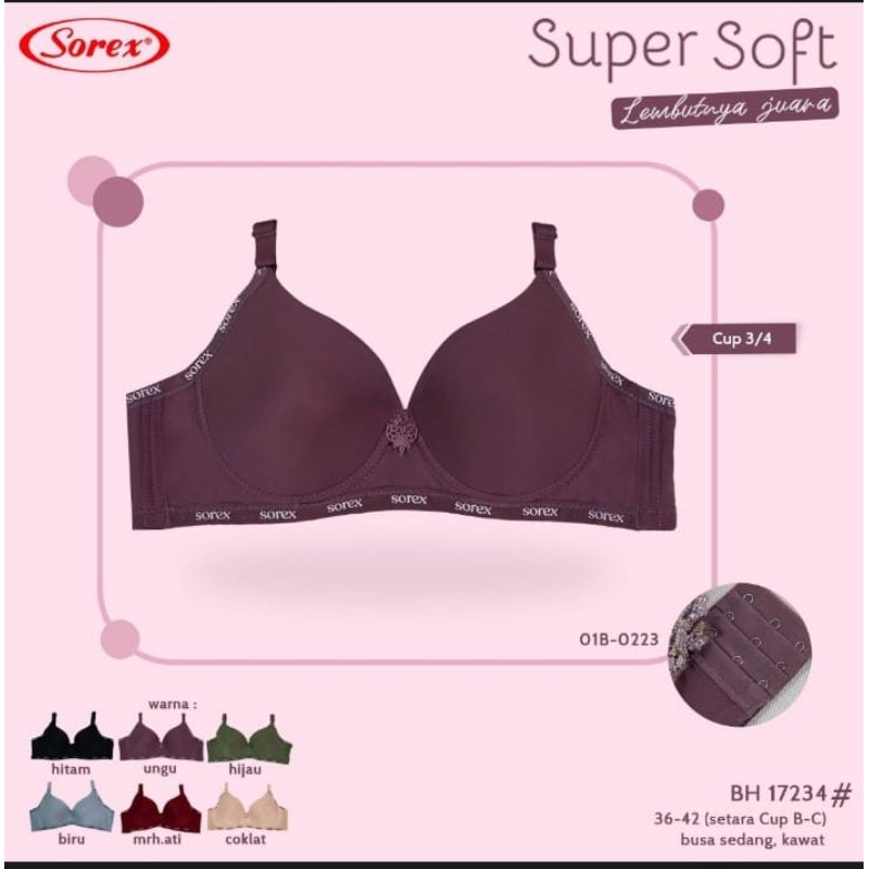 Bra Sorex 17234 / Bh Sorex Kawat Kait 3