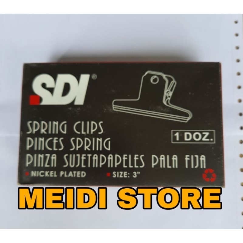 PAPER CLIP PUTIH /  BINDER CLIP BESAR 3" / BINDER JUMBO