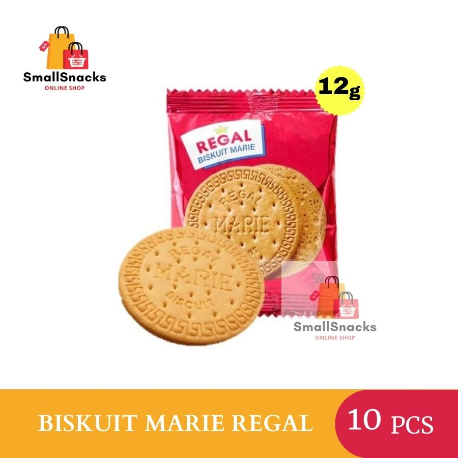 

PROMO !!! BISKUIT MARIE REGAL 10 PCS X 15 G