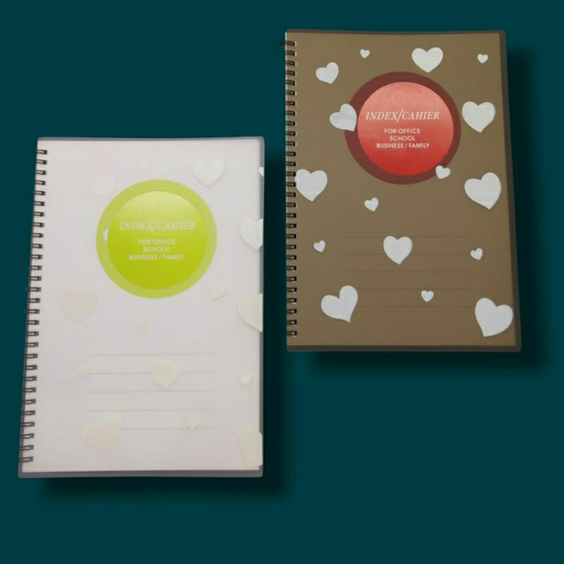 

Spiral Notebook Cover Transparan BA242