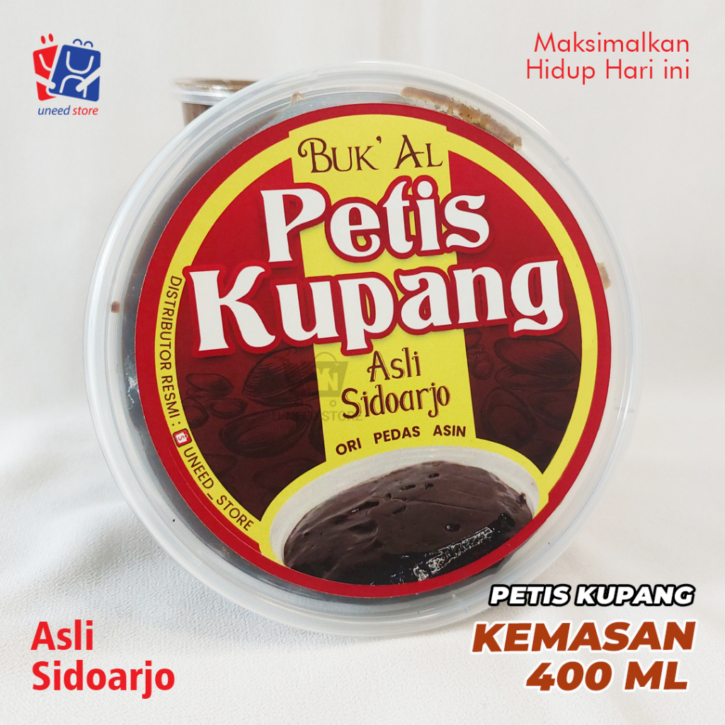 

Petis Kupang Original / Pedas Khas Sidoarjo Made By Order Tanpa Bahan Pengawet - Uneed_store