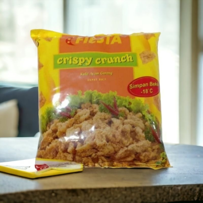 

RN_Frozen- FIESTA Kulit Ayam Goreng Crunchy Berat isi 300 Gram