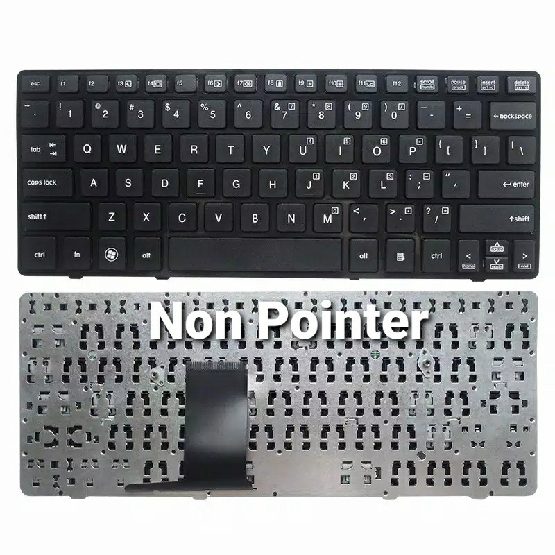 KEYBOARD HP ELITEBOOK 2570P 2560 2560P 2570P NON POINTER