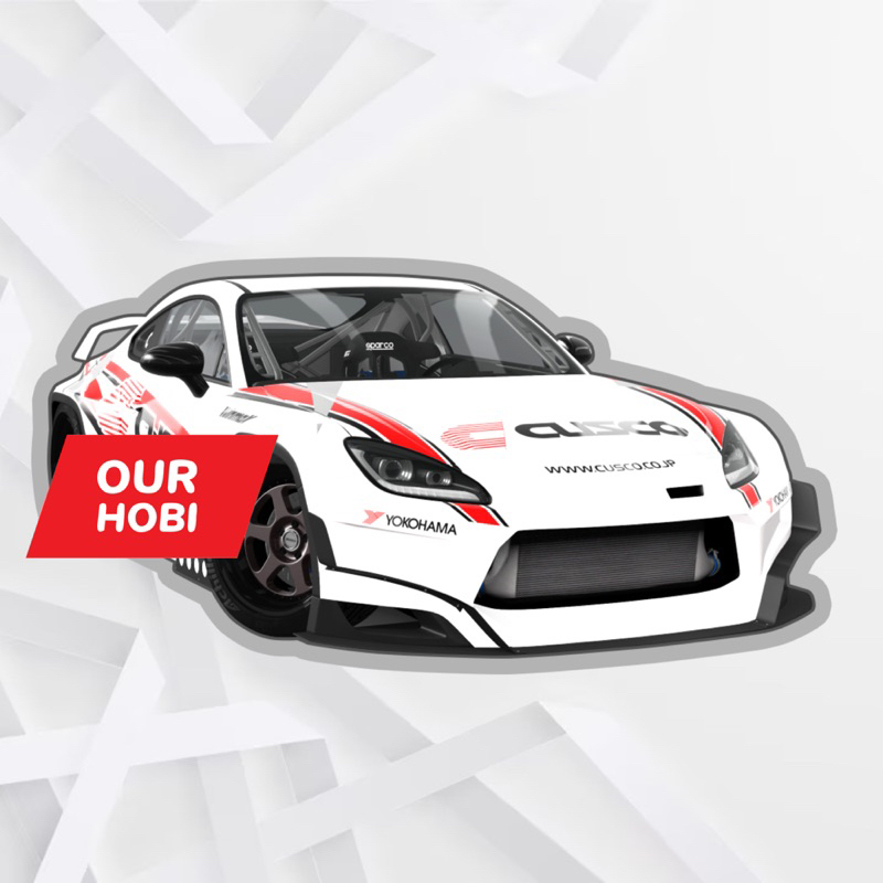 

Sticker Drift Depan GR86 Cusco Team