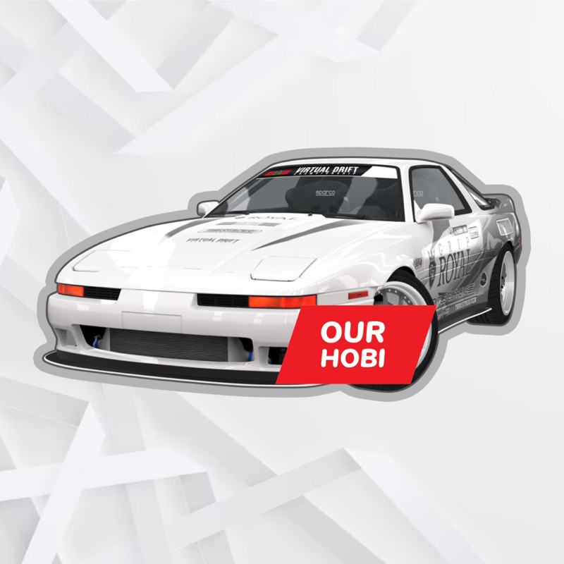 

Sticker Drift Depan Toyota Supra A70