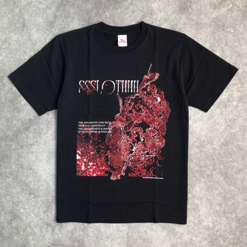 Kaos Ssslothhh Band - Pungent Edge Tshirt - Black Original