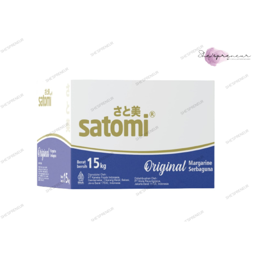 

Mentega Margarine Jepang Satomi Original Repack 1 Kg