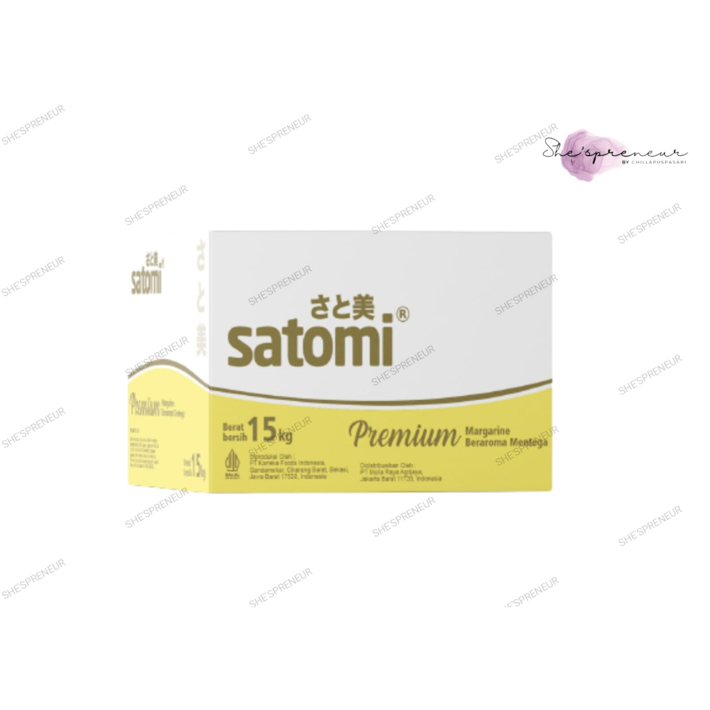 

Mentega Margarine Jepang Satomi Premium Repack 500 Gr