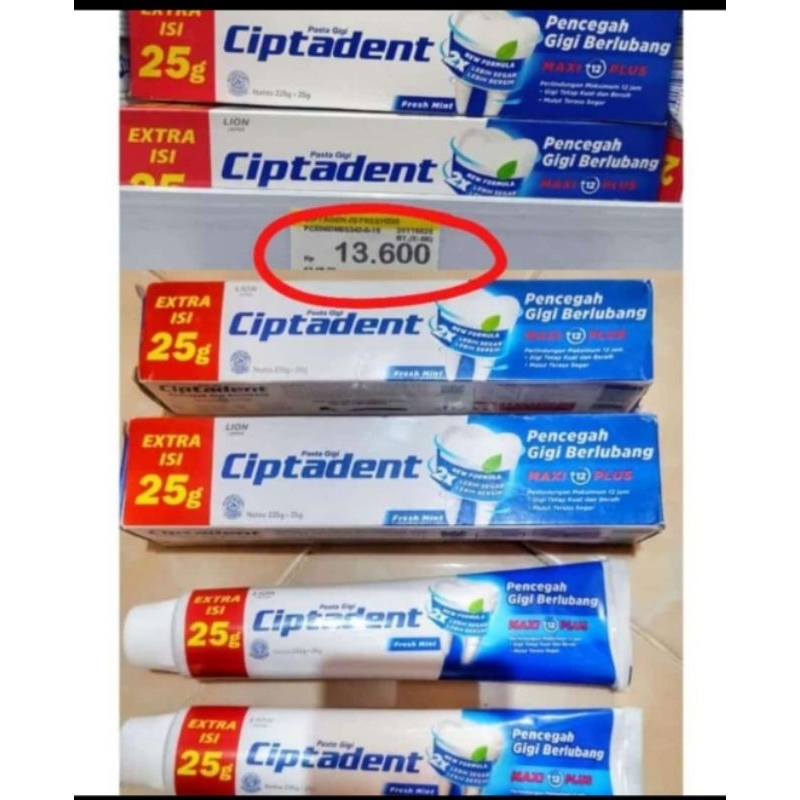 Ciptadent 225gr / pasta gigi ciptadent / Ciptadent