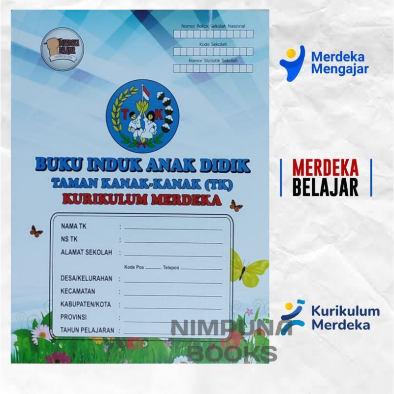 

Buku INDUK TK Taman Kanak-Kanak Kurikulum Merdeka