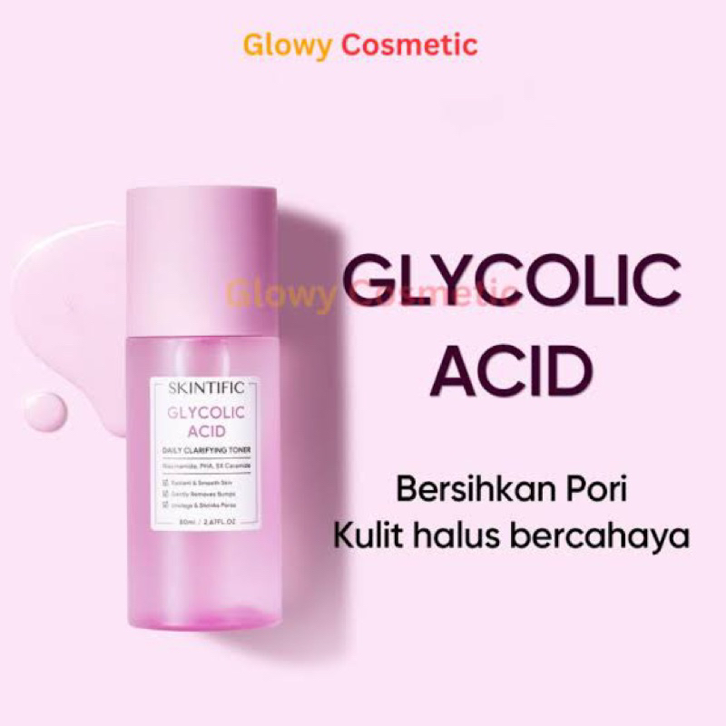 skintific glycolic acid toner