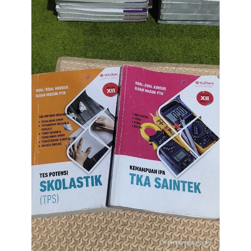 Preloved Buku Ambis UTBK Teman Belajar + Pikpu Neutron