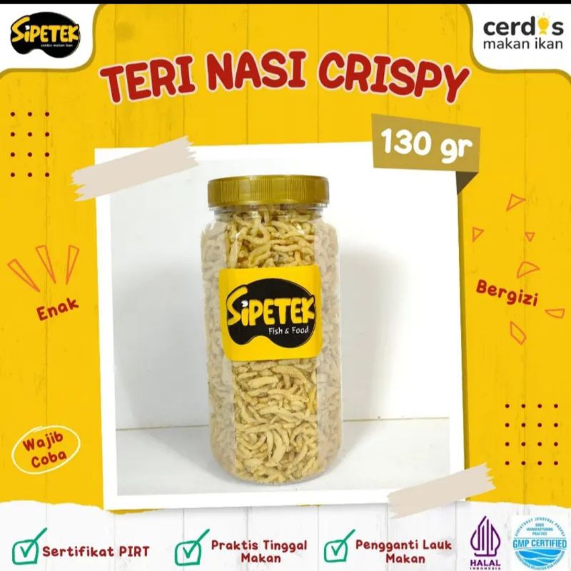 

SIPETEK TERI NASI KRISPI | TERI MEDAN KRISPI| TERI NASI KRISPI TOPLES | TERI NASI NON MSG DAN TINGGI KALSIUM