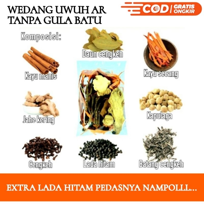 

RL PROMO WEDANG UWUH KOMPLIT TANPA GULA BATU