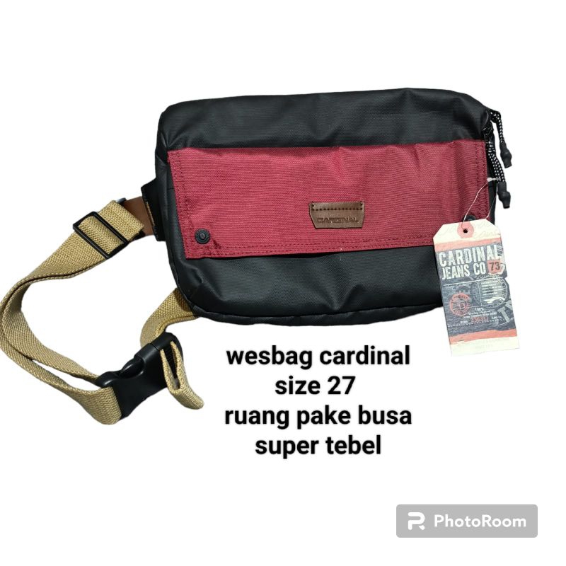 Tas Selempang Cardinal Original