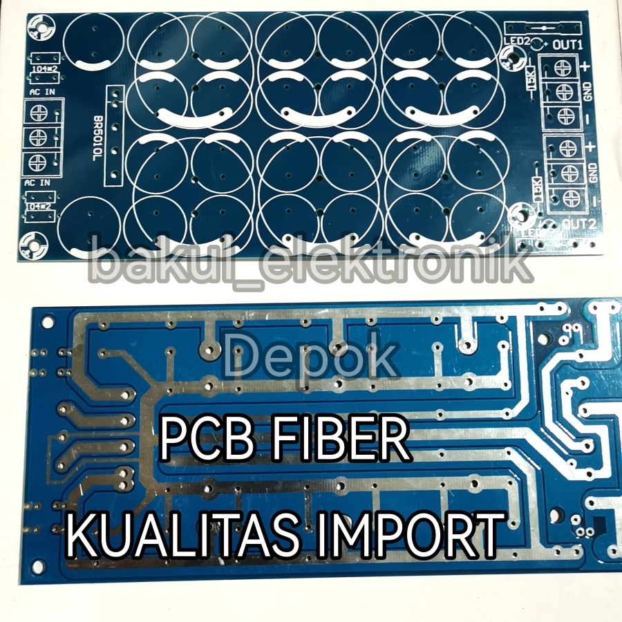 PCB PSU CAPACITOR bank psu amplifier pcb fiber fr4