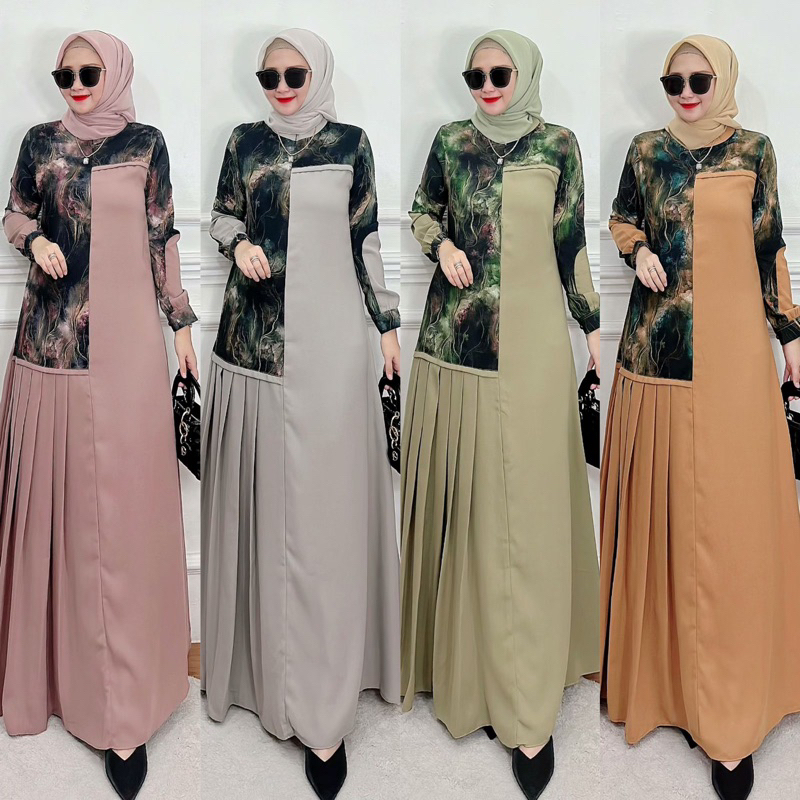 gamis aswan busui / merek adisha / gamis abaya / gamis not zulfa / hikmat kw /  not rianti/  not naz