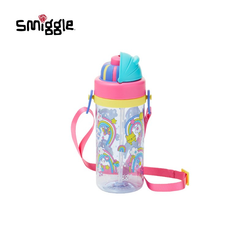 Smiggle Carry Bottle Teeny Tiny Lala 430ml with Strap Kids Drink Bottle