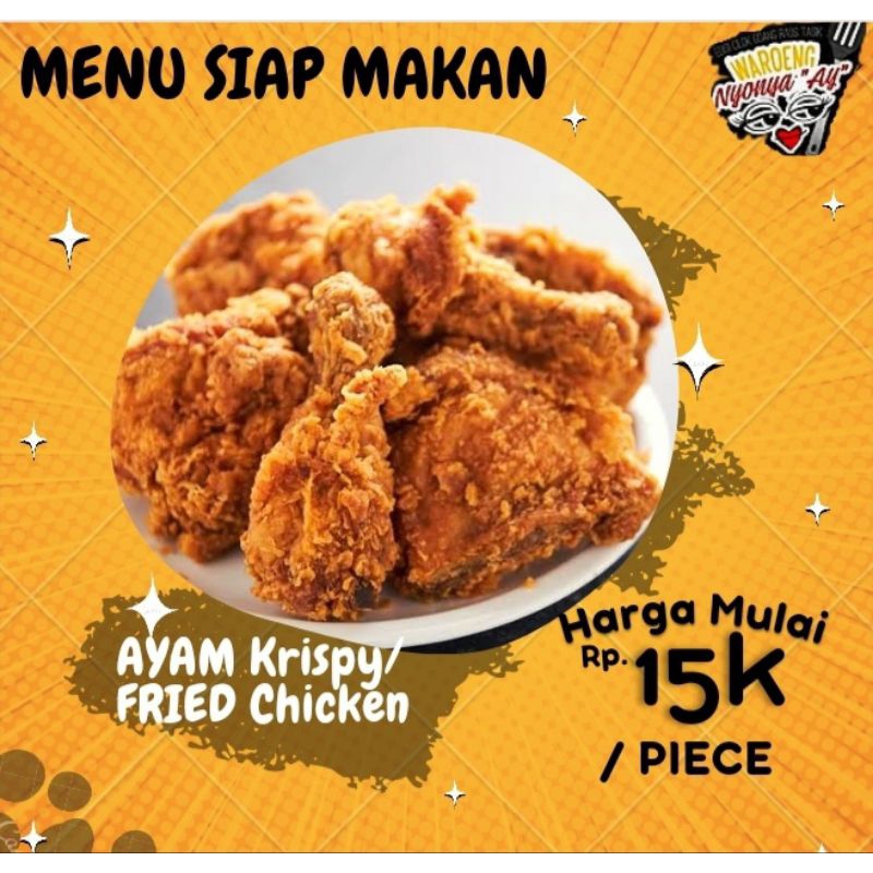 

Ayam Krispy / Fried Chicken PREMIUM