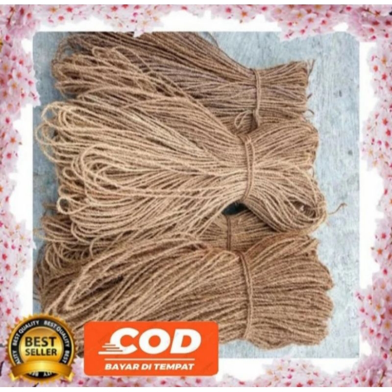 Tali Sabut Kelapa 60m Tali Pengikat Anggrek Tali Tambang Sabut Kelapa