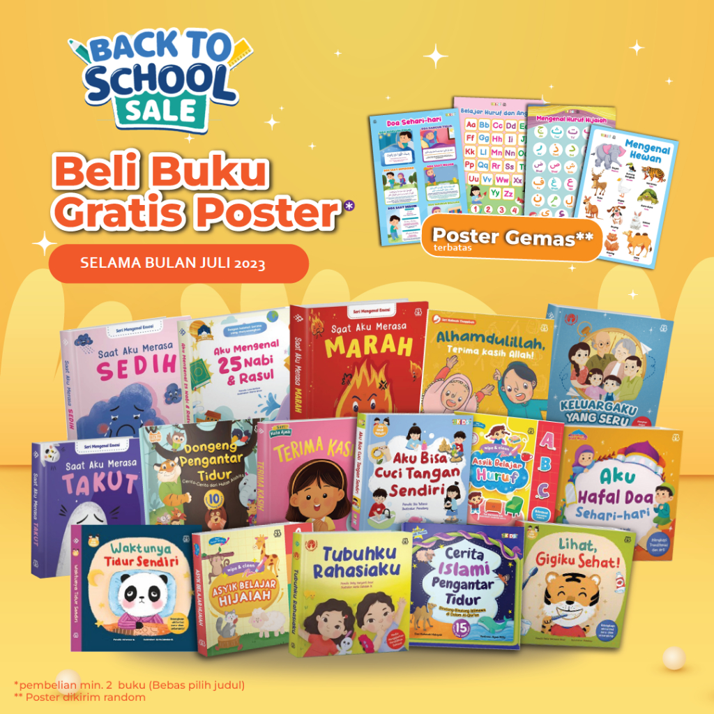 

TIDAK DIJUAL - POSTER ANAK - GIMMICK BENTANG