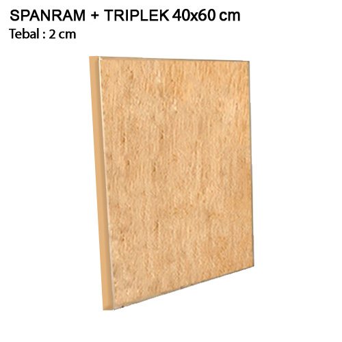 Frame Rangka Kayu 60x40 cm Spanram Triplek 40x60 cm