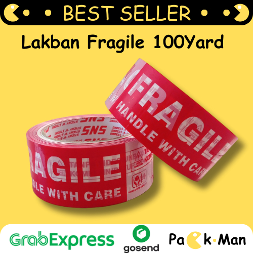 

[PROMO] Lakban Unboxing Fragile Mix 100 Yard SNS | Selotip Fragile