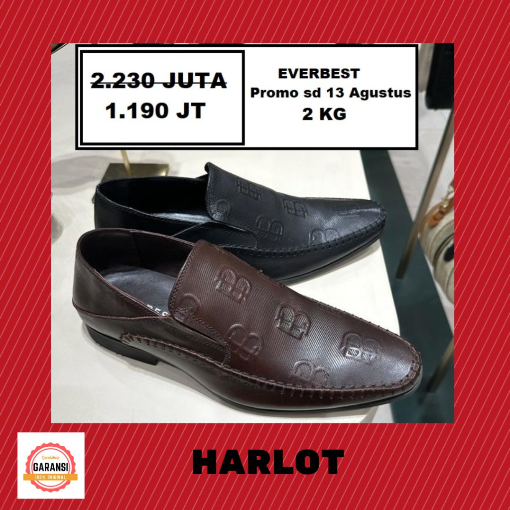 Sepatu Everbest Pria Seri HARLOT Sale 100% Original Store