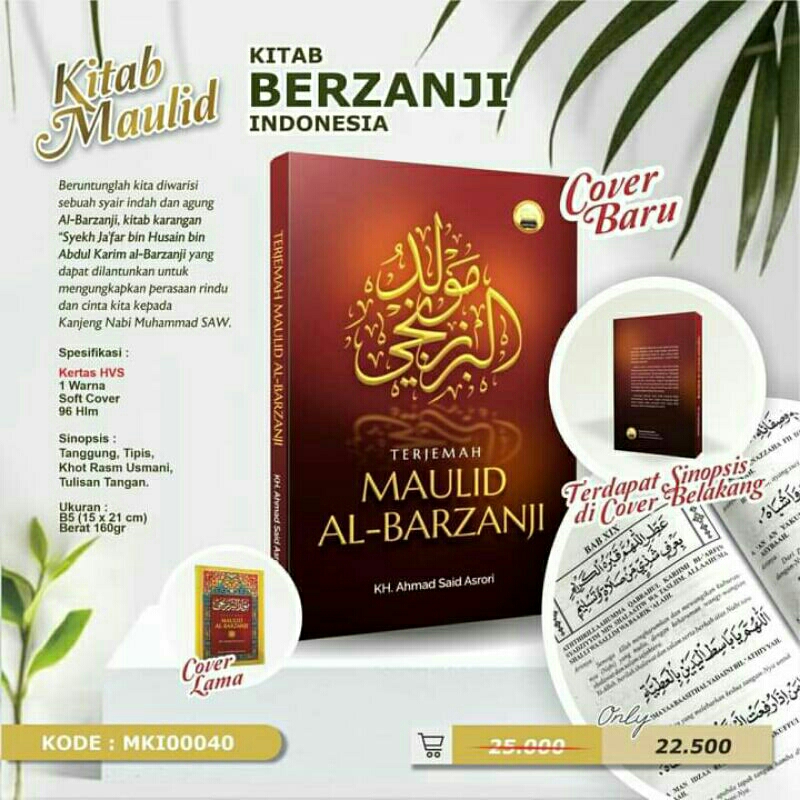 kitab terjemah al barzanji