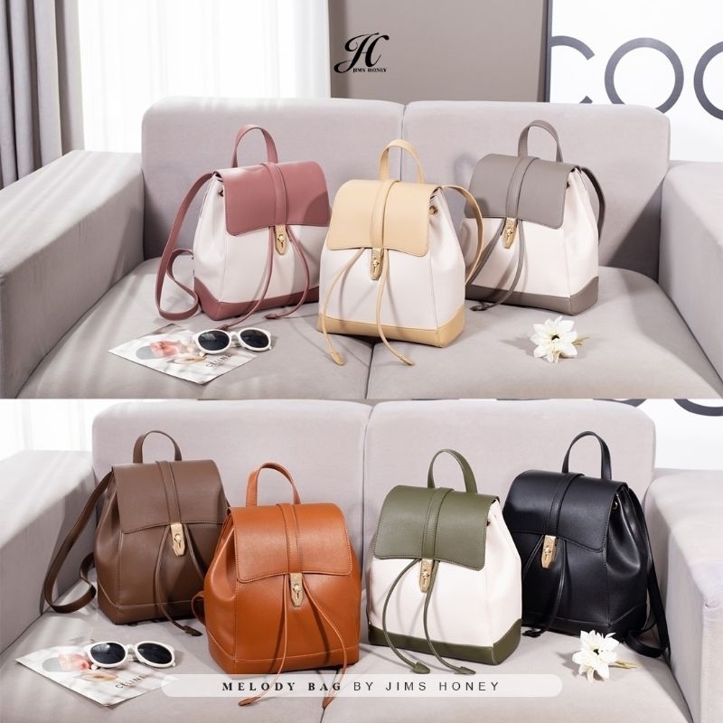 MELODY BAG JIMS HONEY TAS RANSEL WANITA TALI SERUT IMPORT ORIGINAL