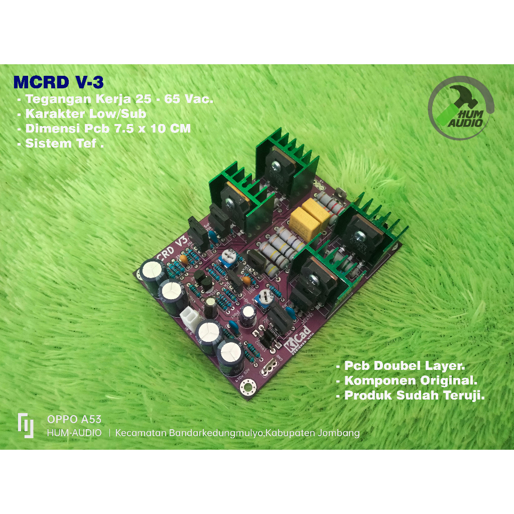 DRIVER MCRD V3 PCB DOUBLE LAYER
