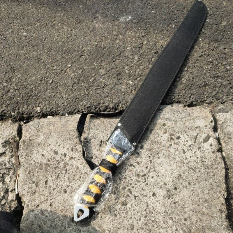 pisau panjang pemotong dapur stainless steel