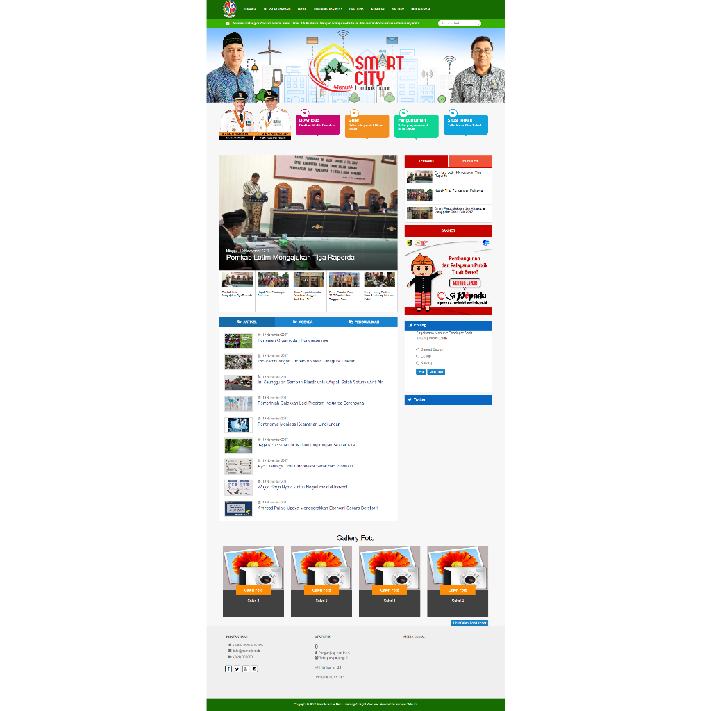 Website Pemerintahan Script Web Pemerintahan Instansi