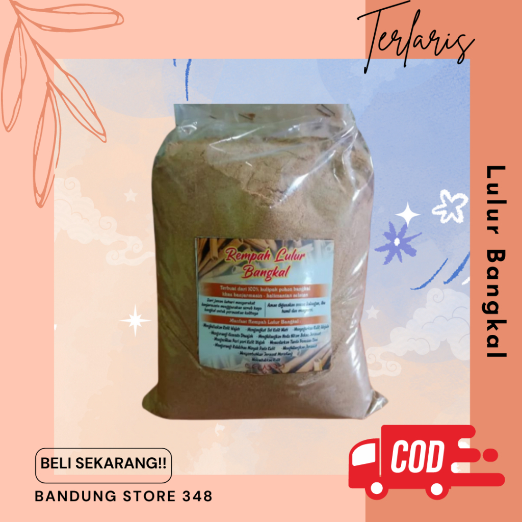 LULUR BANGKAL 1KG MASKER LULUR REMPAH KAYU BANGKAL ASLI ORIGINAL MASKER LULUR REMPAH BANGKAL ORI MAS