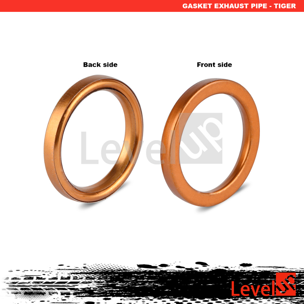 Level Up gasket exhaust pipe Tiger - Paking Esbes knalpot CB100 GL100  - Paking knalpot Verza