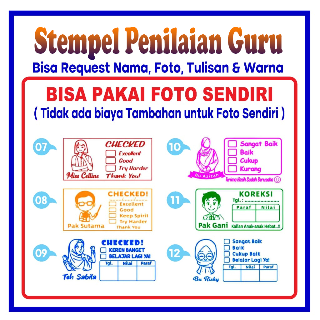 

STEMPEL PENILAIAN GURU