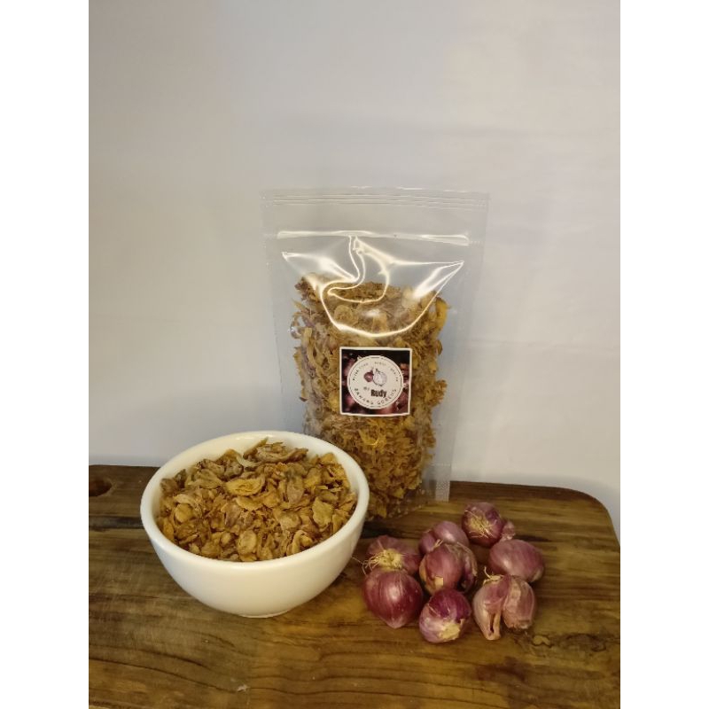 

Bawang merah goreng "Bu Rudy" ukuran 100gr