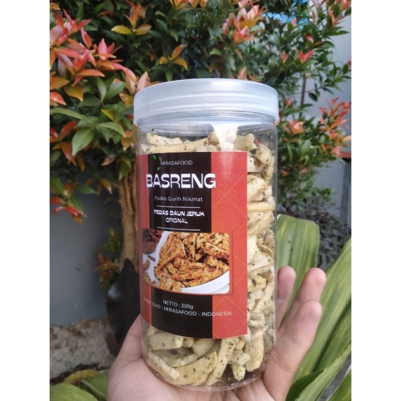 

BASRENG VIRAL DAUN JERUK PEDAS ISI 250 gram