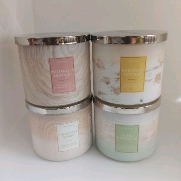 SUPER SALE OBRAL Bath & Body Works BBW Single and 3 Wick Candle