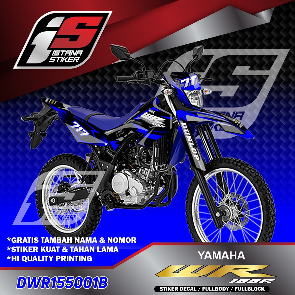 decal wr 155 full body biru