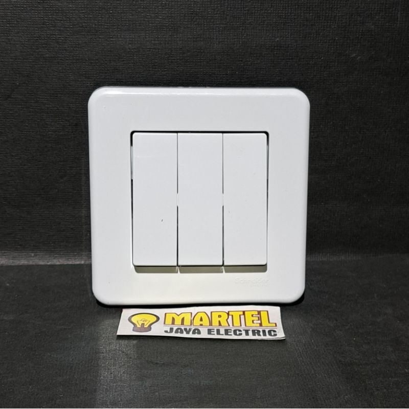 Saklar Triple IB schneider Leona