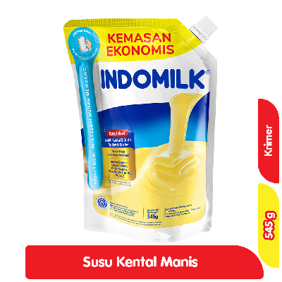 

INDOMILK Krimer Kental Manis 545 g / Susu Kental Manis/ Susu Putih