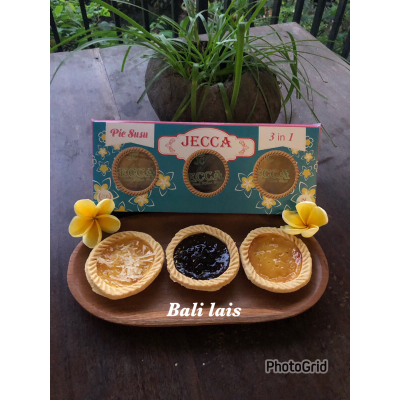 

Pie susu Jecca 100%Bali mix 3 rasa