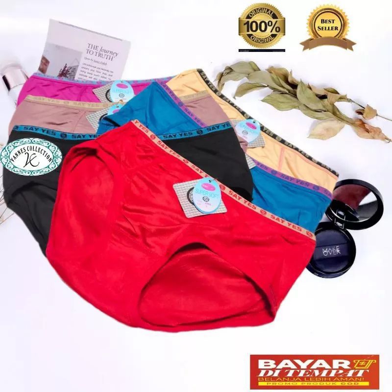 ART 034 | 6 PCS (SETENGAH LUSIN) CD Perempuan Oreo Art BF1239 | Celana Dalam Wanita Oreo Art BF1239 