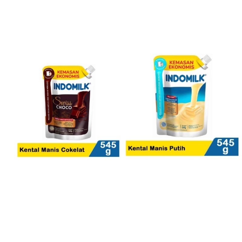 

INDOMILK 545grm / susu kental manis indomilk / indomilk pouch