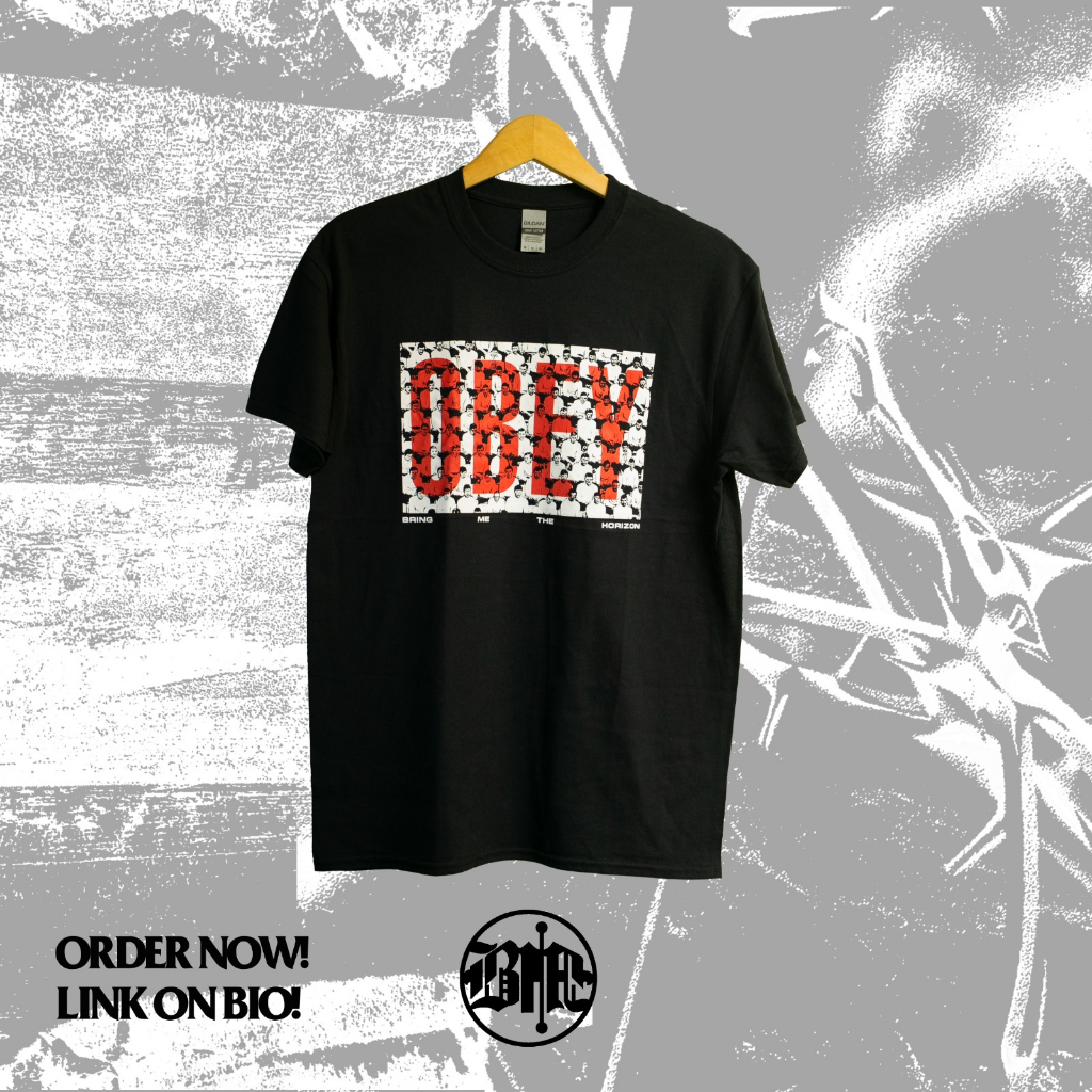kaos band original import Bring Me The Horizon Obey