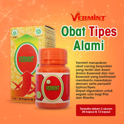 Vermint Kapsul Cacing Obat Cacing