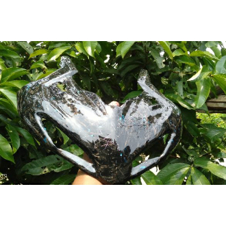 tameng kedok cbr150r k45r carbon forget topeng cbr150r carbon kevlar