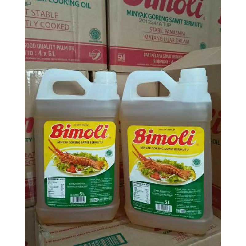 

bimoli minyak goreng jerigen 5liter